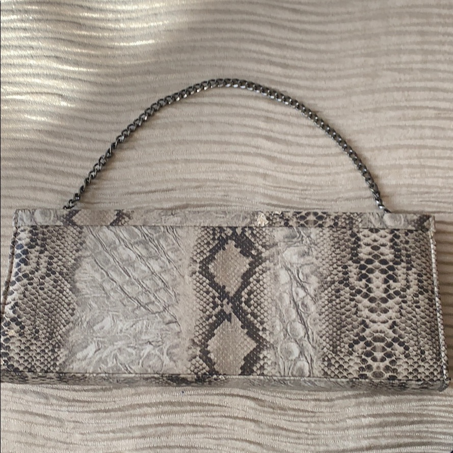 Cute Python Print Clutch.